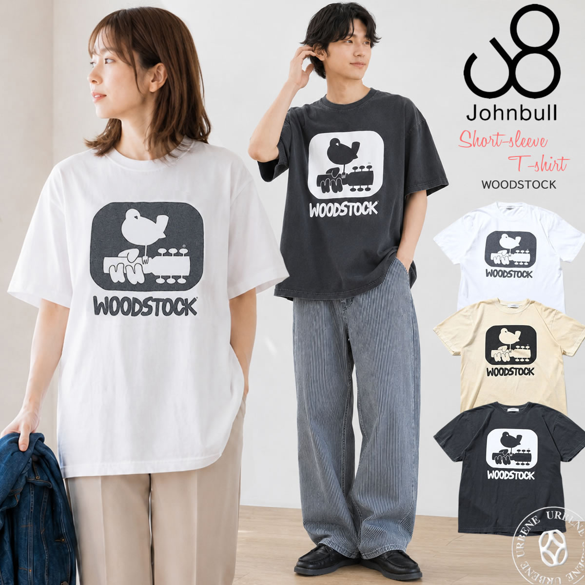Johnbull（ジョンブル） Johnbull WOODSTOCK Tシャツ 半袖Tシャツ