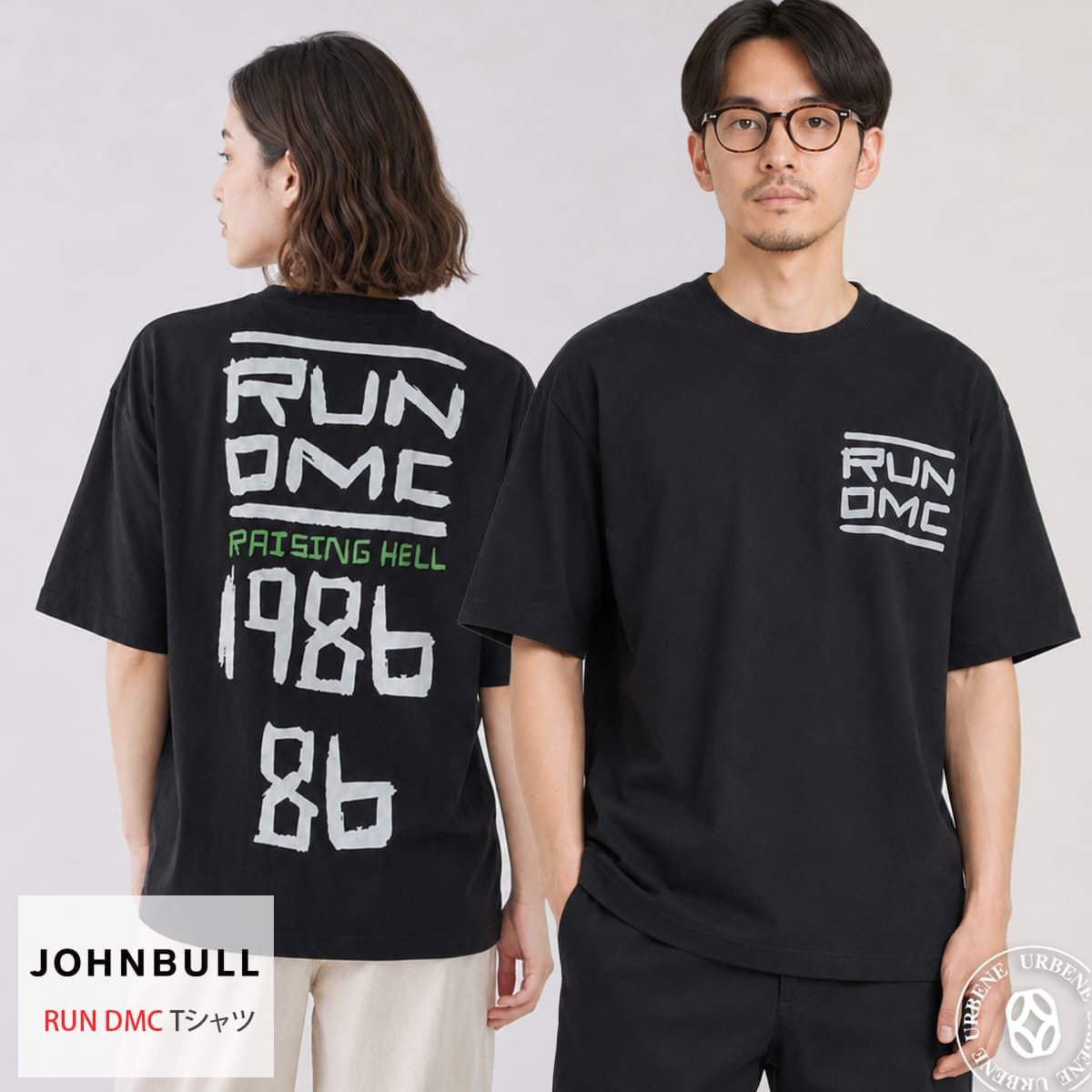 Johnbull（ジョンブル） RUN DMC Tシャツ メンズ レディース 半袖