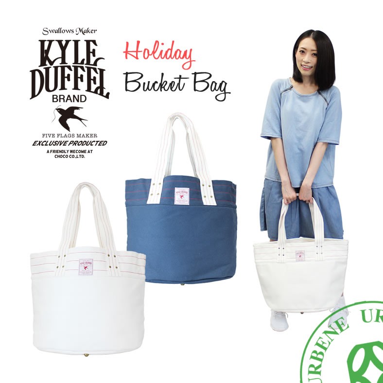 KYLE&DUFFEL カイルアンドダッフル HOLIDAY BUCKET BAG キャンバス