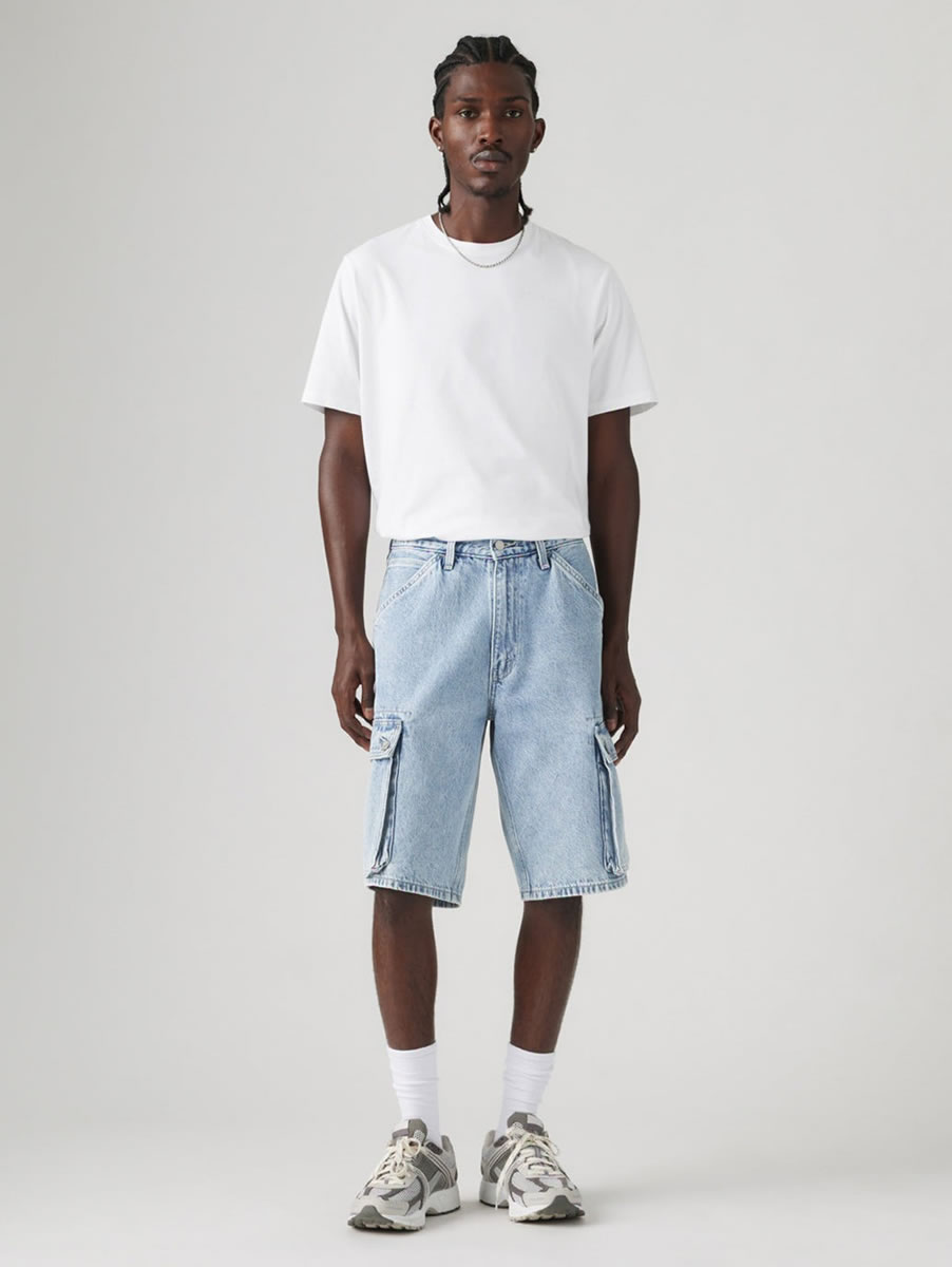 Levi's リーバイス 478 バギーカーゴショートパンツ メンズ 12