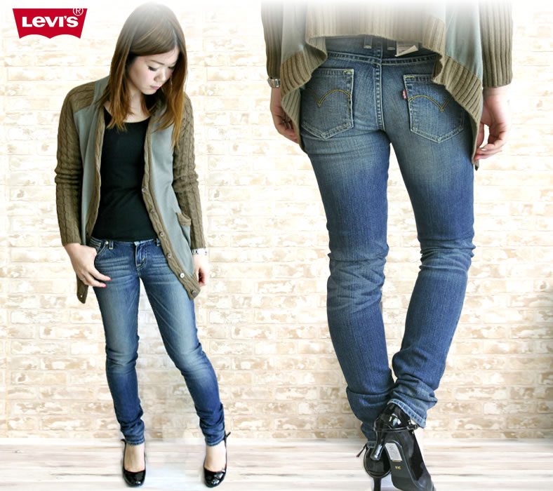 デニム パンツ リーバイス Levis ユーズド スキニー ジーンズ レディース おしゃれ Levis 0002 ジーンズ カジュアル アーベン 通販 Yahoo ショッピング