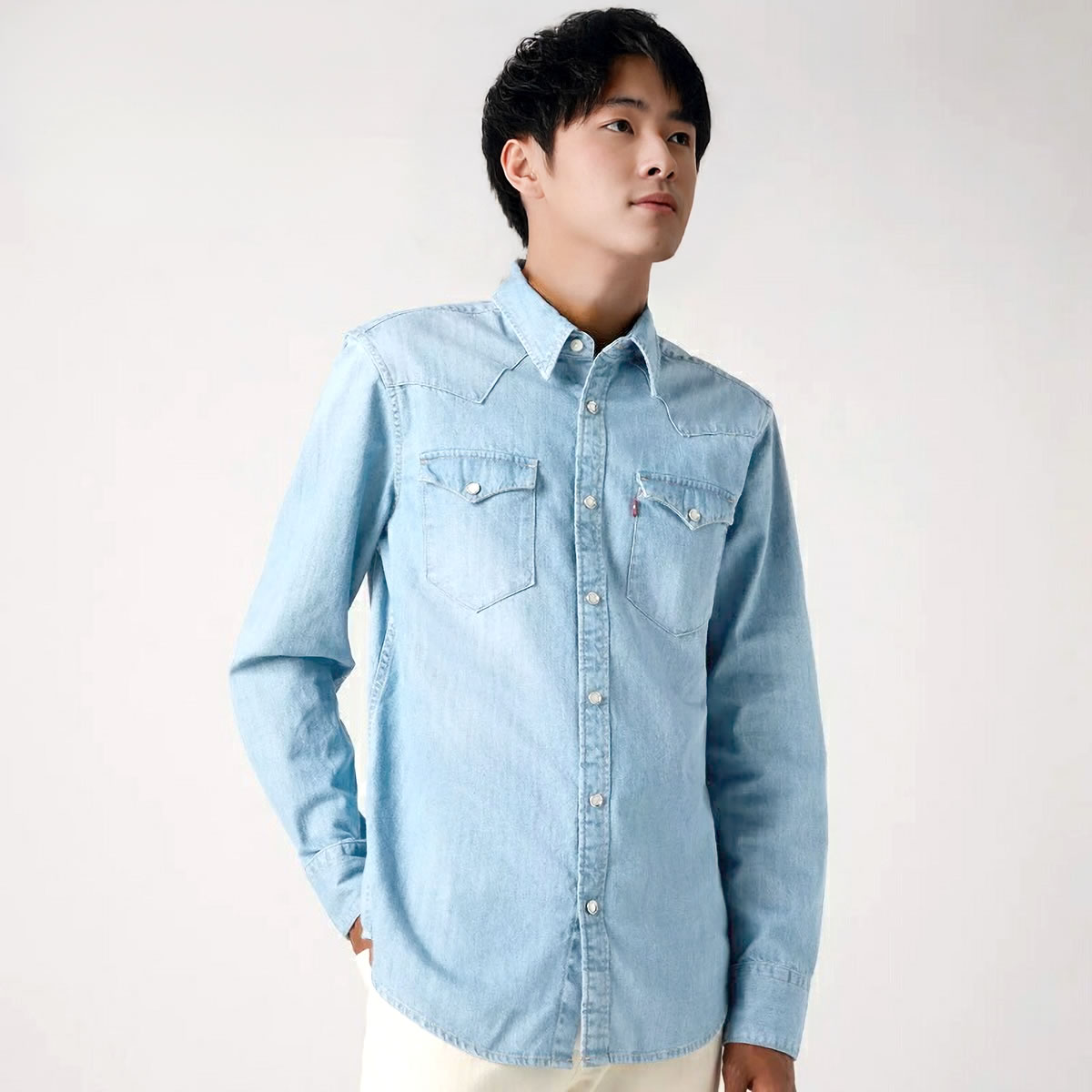 Levi's ウエスタンシャツ リーバイス LEVIS 長袖 バーストー