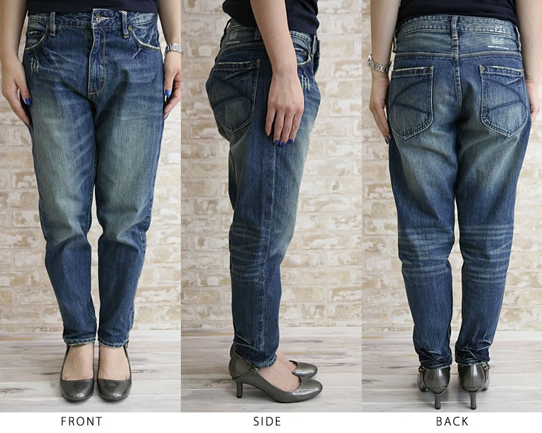Kelen ケレン Fur テーパードデニムパンツ lkl10spt17 ジーンズ