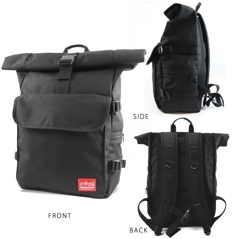 マンハッタンポーテージ　ブラック ロールトップ リュック　Min様 楽天市場】ノベルティ付 【日本正規品】 マンハッタンポーテージ