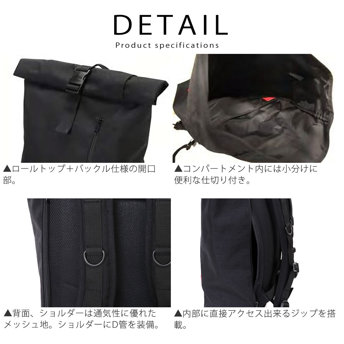 極美品✨マンハッタンポーテージ バックパック ヒルサイド キャンバス 1236.jpg