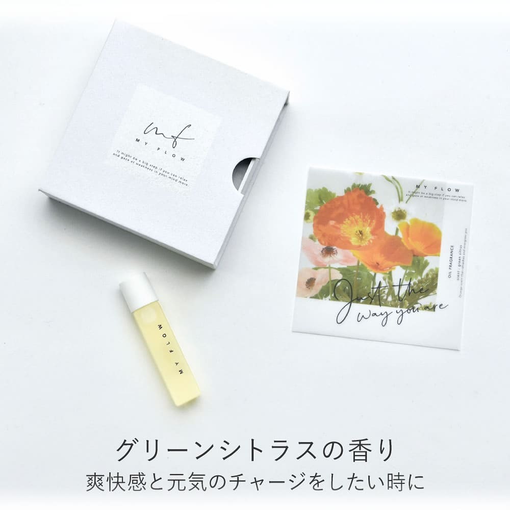 ノルコーポレーション 100%天然精油でブレンド MY FLOW マイフロー