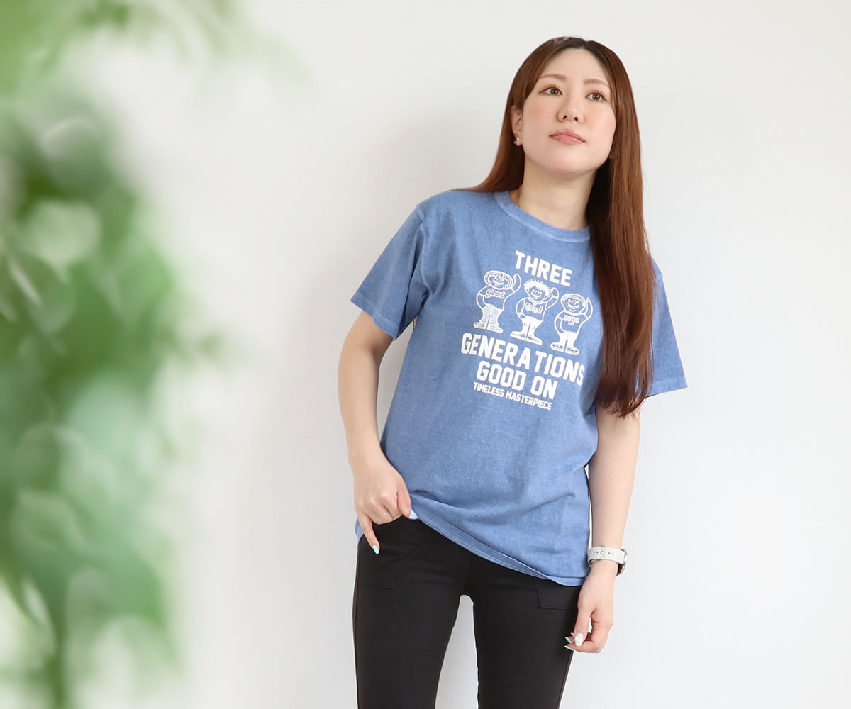 GOOD ON（グッドオン） 半袖Tシャツ スリージェネレーションズ 