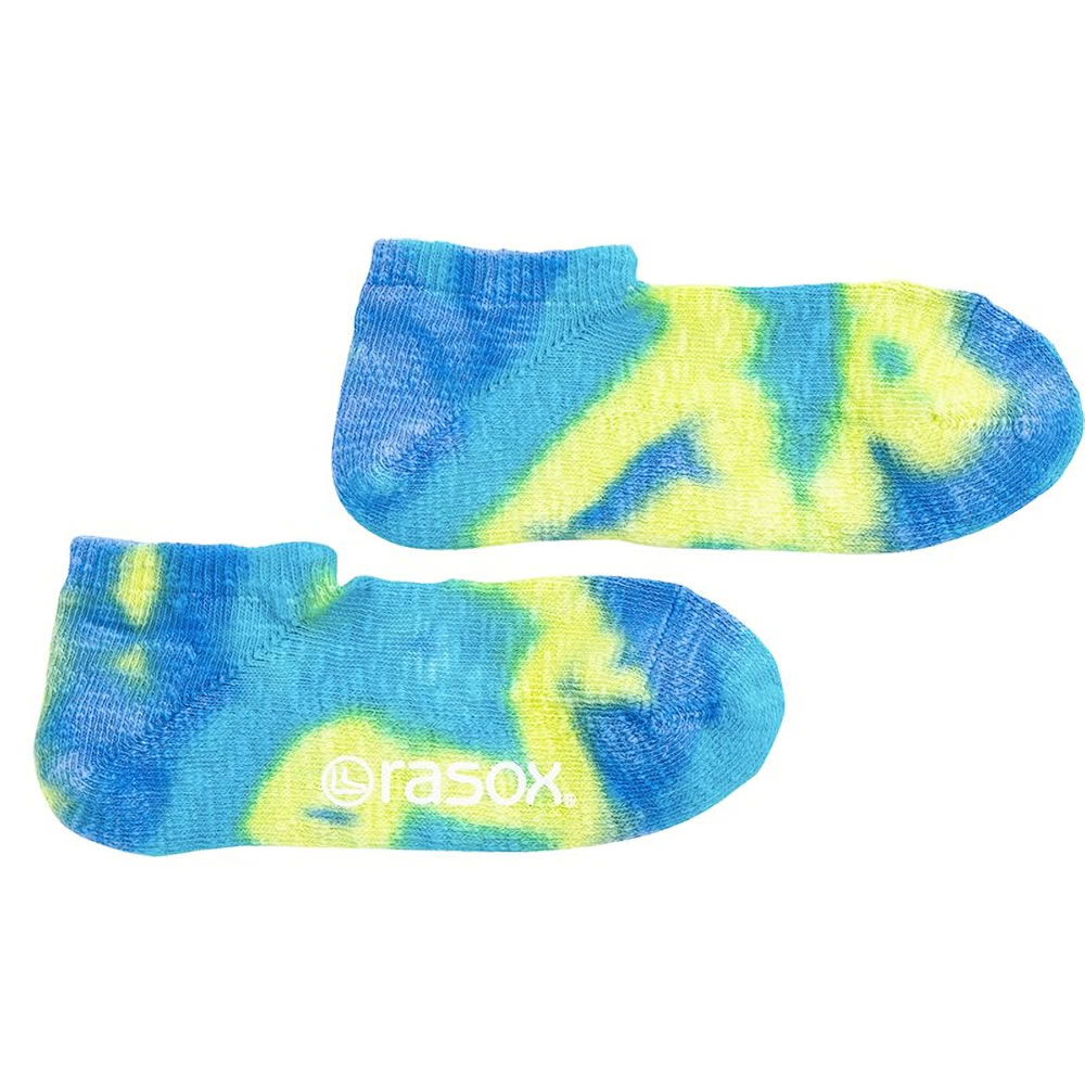 靴下 rasox ラソックス ロウ アンクル スニーカー ソックス コットン スラブ タイダイ染め カラフル くるぶし 靴下 Ｌ字型 メンズ レディース フットウェア | rasox | 03