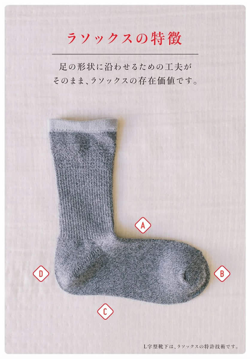 rasox（ラソックス） キッズ靴下 3足セット福袋 公式福袋 3足入り