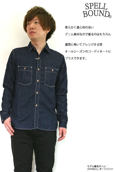 SPELLBOUND（スペルバウンド） カジュアルシャツ Spell Bound 6oz ワン