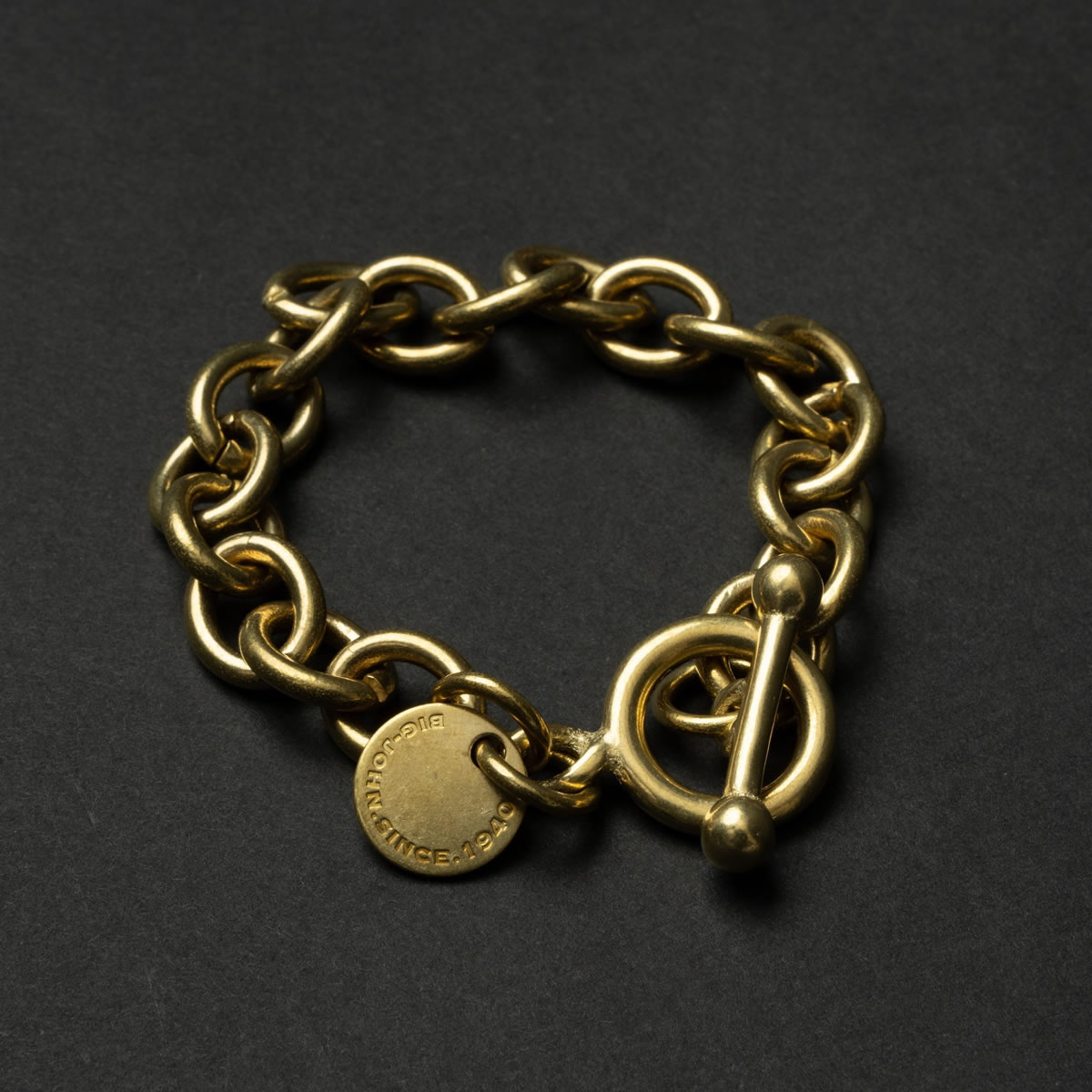 ビンテージアクセサリーセット。4℃ブレス有り Big John（ビッグジョン） 真鍮ブラス製 ブレスレット BIG JOHN BRASS