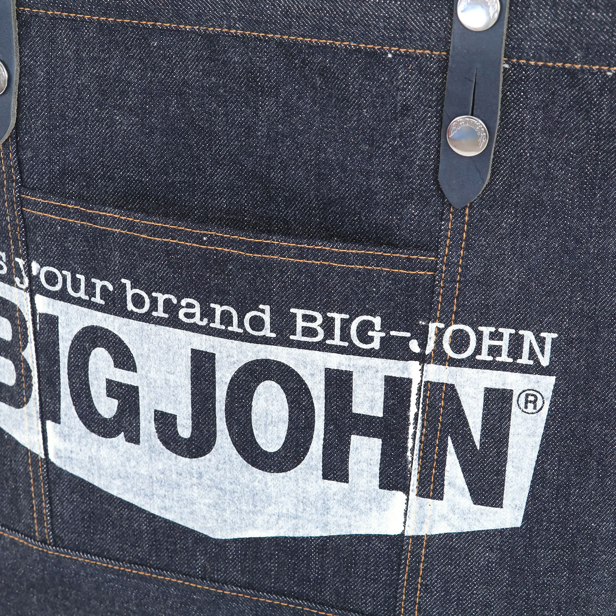 BIGJOHN ビッグジョン　デニムボストンバッグ BIGJOHN ビッグジョン デニムボストンバッグ Tote Bag – BIG
