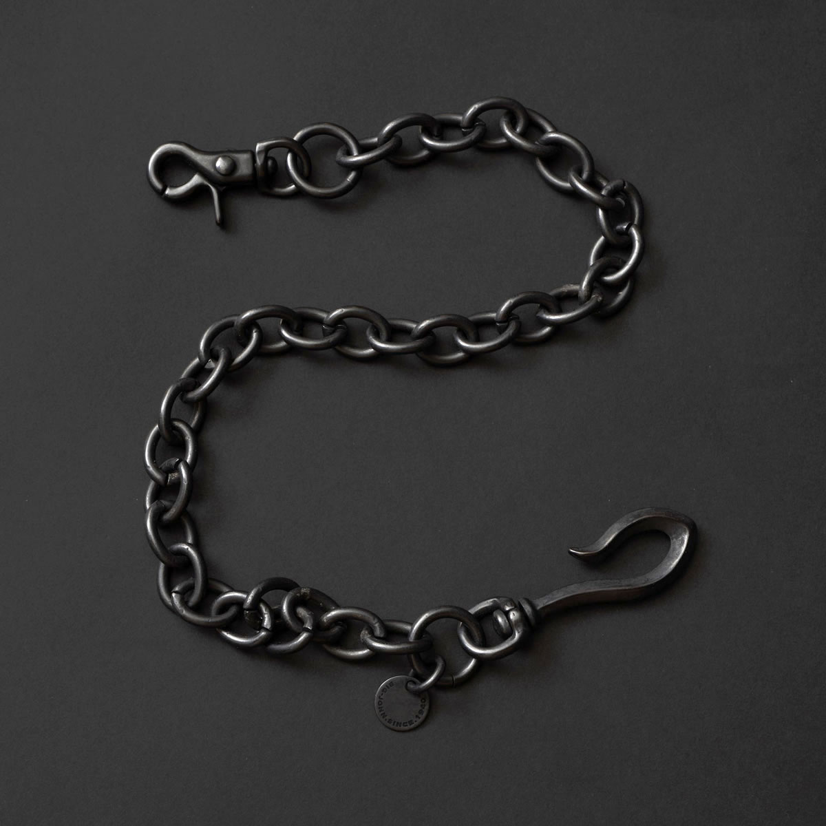 BIG JOHN ビッグジョン vwc03-dbk ウォレットチェーン チェーン幅 ディテール