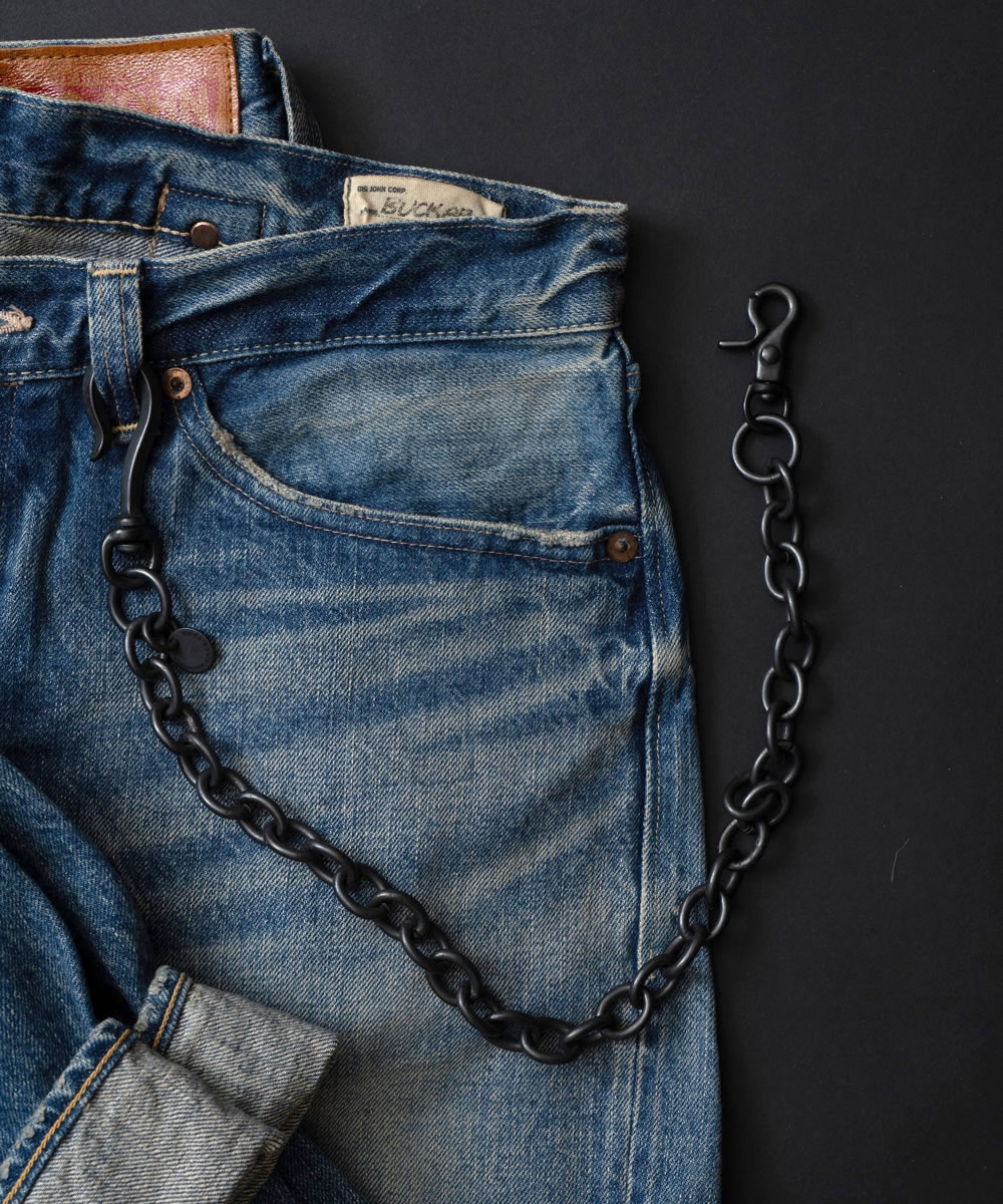 BIG JOHN ビッグジョン vwc03-dbk ウォレットチェーン 留め具 ディテール