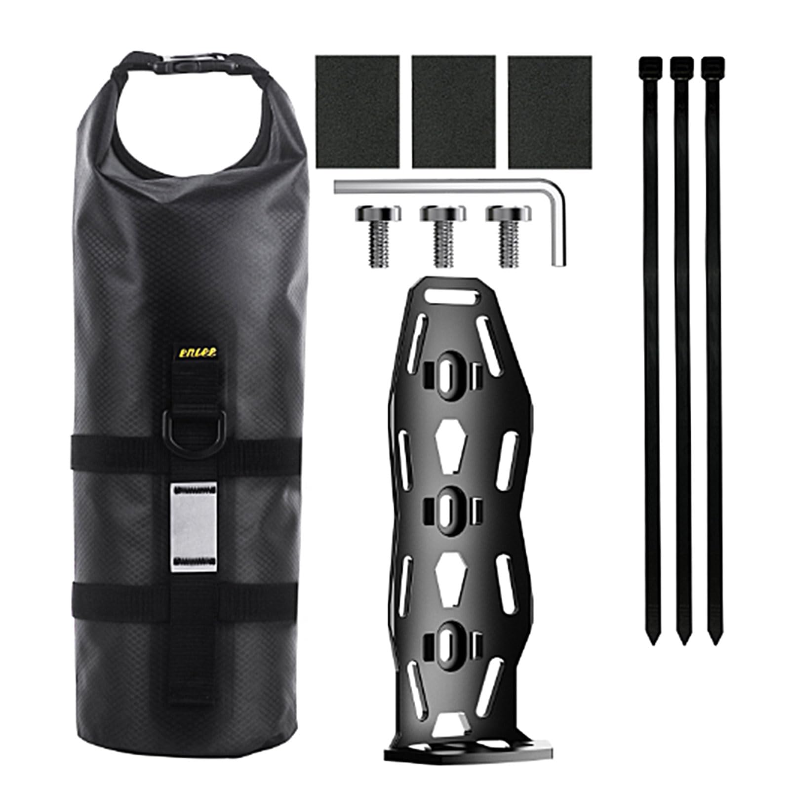 COZENTA 自転車 フレームバッグ ボトルホルダー 防水 大容量 フロントフォーク (ロードバイク) |  | 01