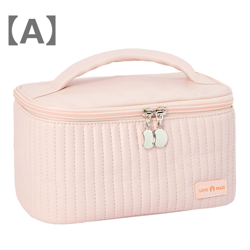 人気♥コスメバッグ メイクポーチ 化粧ポーチ バニティケース 大容量 ピンク♥ 化粧ポーチ メイクポーチ 大容量 持ち運び 化粧ぽーち 人気 バニティ