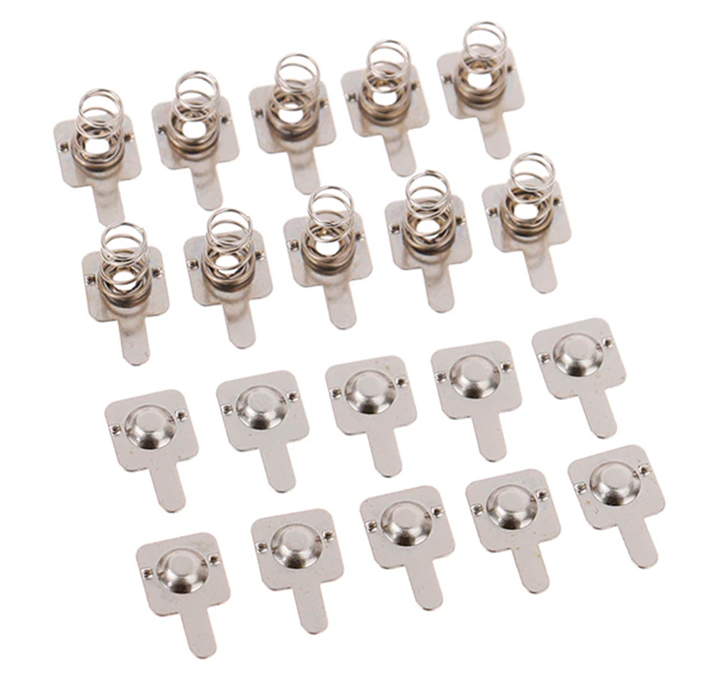 電池接点パッド ×10点ペアセット 乾電池 接点不良 修理 DIY用 |  | 02