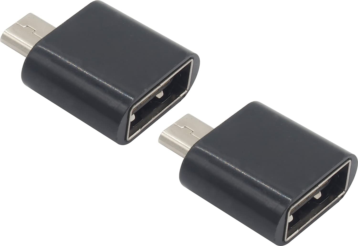 USB変換コネクタ USB2.0 microUSB (オス) USB-A (メス) OTG ホスト 対応 コンパクト micro Type-B USB｜uribow｜02