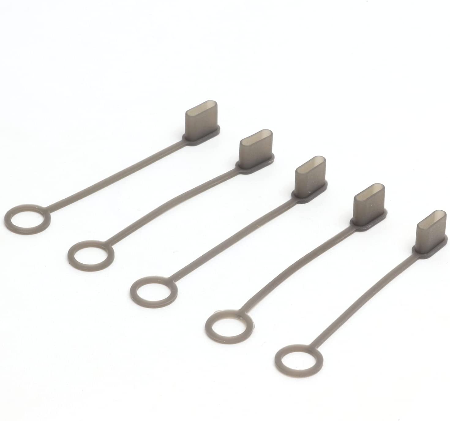 CタイプUSB用 端子保護カバー 5点セット プラグキャップ オス端子用 保護キャップ thunderbolt3ケーブル Cタイププラグ USBハブ 端子保護 |  | 02