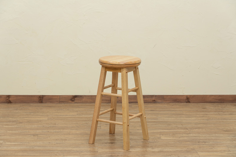 スツール カウンターチェア ハイタイプ 木製 座面 回転式 360度 シンプル 椅子 バーチェアー キッチンカウンター用 おしゃれ シンプル 黒 ブラック 白 ホワイト｜usagi-shop｜04