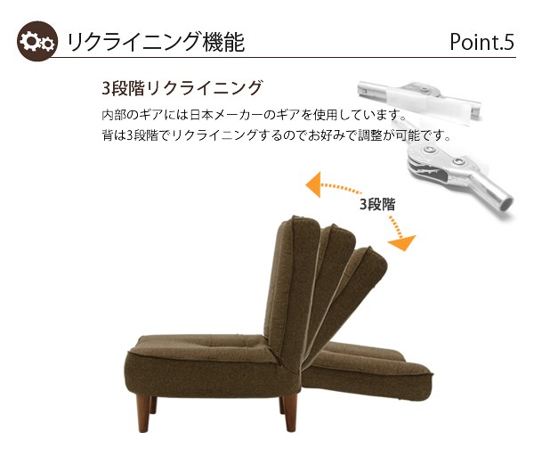 1人掛けソファ座椅子