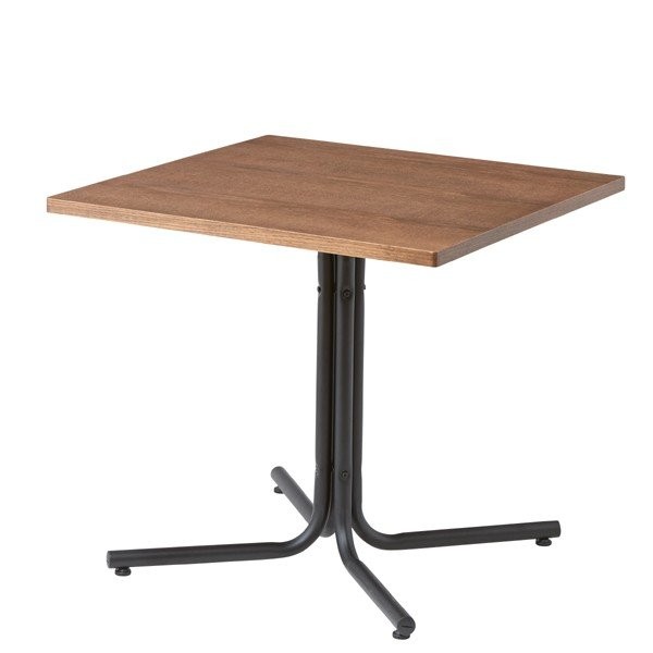 東谷 カフェテーブル 正方形 75×75cm おしゃれ 脚 ソファサイド 北欧