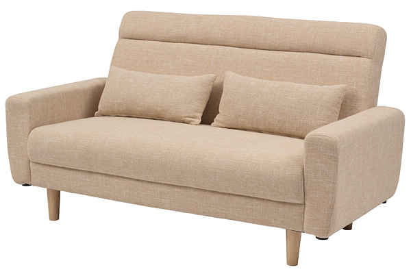 東谷 ソファ 2人掛け 脚 取り外し可能 ローソファ 背もたれ 肘掛け