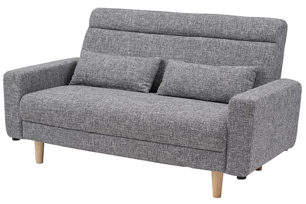 東谷 ソファ 2人掛け 脚 取り外し可能 ローソファ 背もたれ 肘掛け