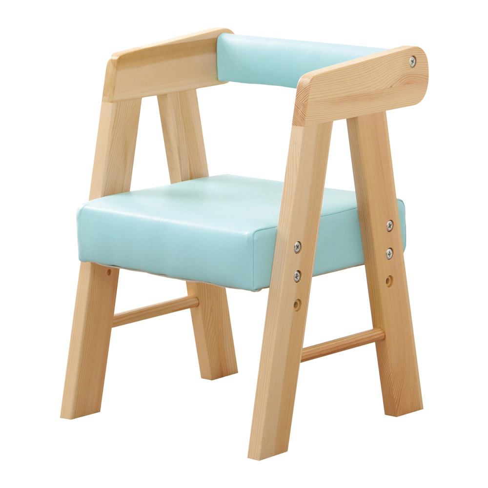 キッズチェア ロータイプ リビング ローチェア 天然木製 子供用椅子 子ども用 コンパクト 小さい 高さ調節 調整 安全 丈夫 お手入れ簡単 軽い 軽量 イス 即納｜usagi-shop｜02