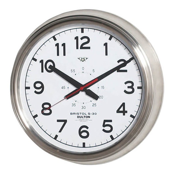 DULTON（ダルトン） 掛け時計 かっこいい 文字盤 黒 白 おしゃれ