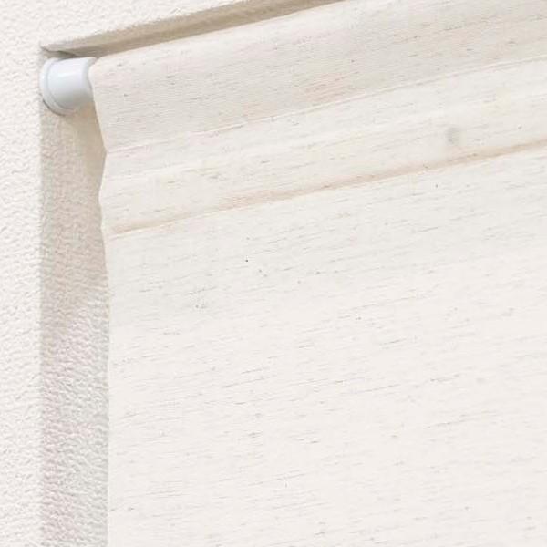 ローマンシェードカーテン 突っ張り つっぱり カーテンレール フック 目隠し 間仕切り コードレス 布 生地 北欧 ナチュラル 和 窓枠の中 枠内 無地 幅60×120cm｜usagi-shop｜02