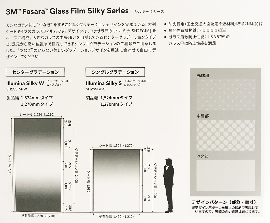3M ファサラ ガラスフィルム SH2SSIM-W 幅1270mm : lic-gf-3m-011 