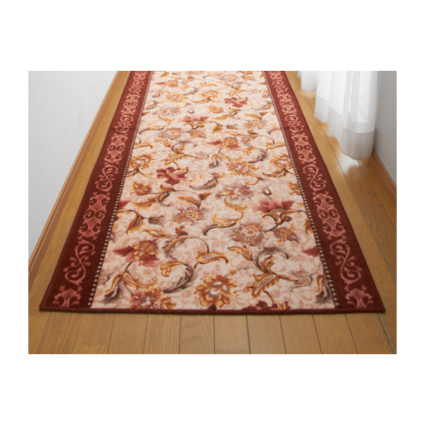 廊下敷きカーペット 廊下用マット 絨毯 ラグ 敷き物 床材 80×540cm 