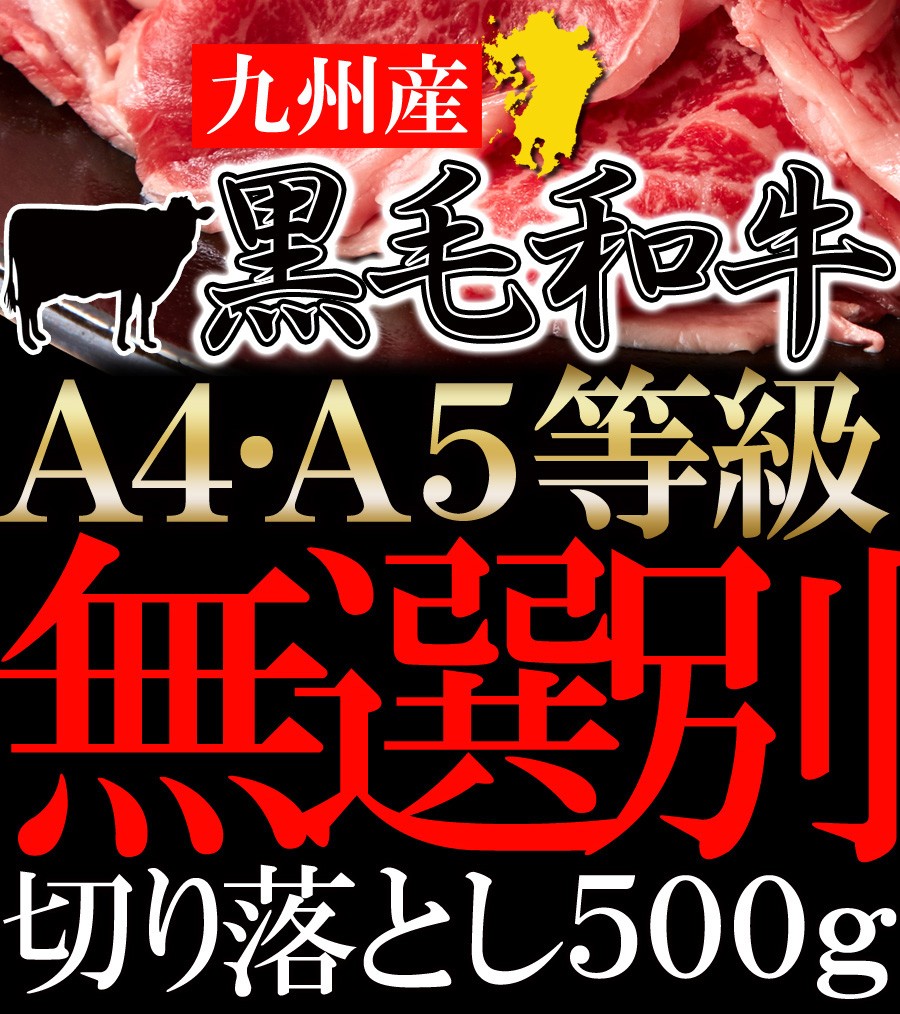 国産霜降り和牛切り落とし訳あり