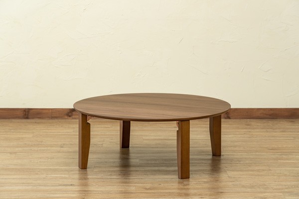 サカベ ちゃぶ台 折りたたみ テーブル 円形 丸型 円卓 リビング