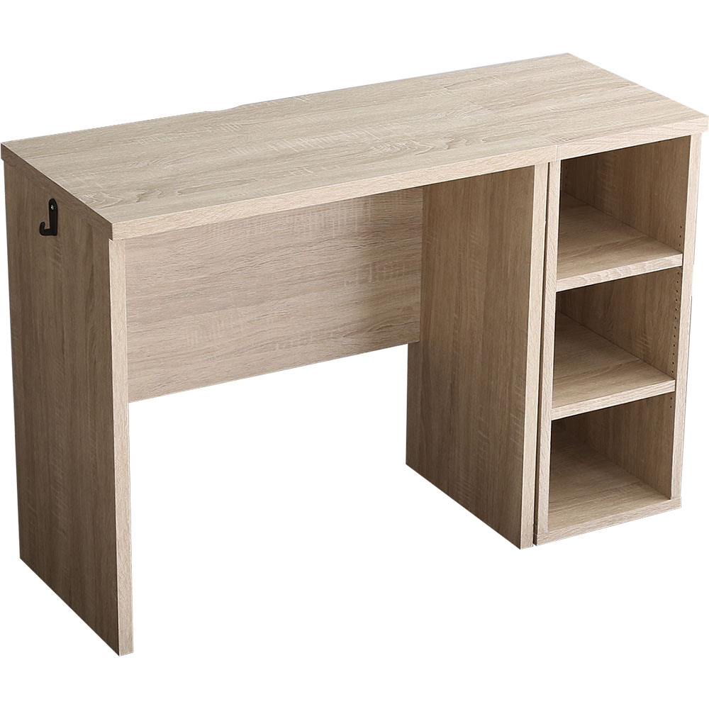 ホームテイスト（HOME taste） デスクセット 机 幅75cm サイドラック