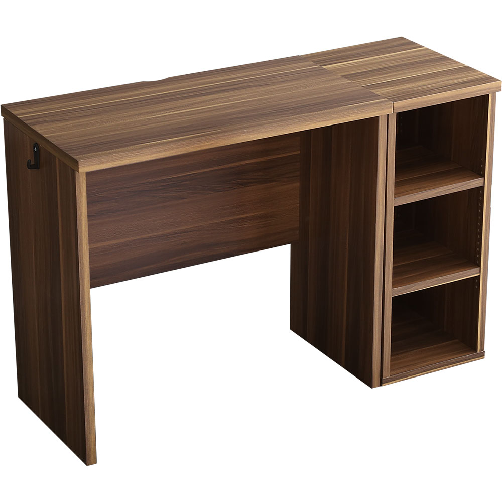 ホームテイスト（HOME taste） デスクセット 机 幅75cm サイドラック