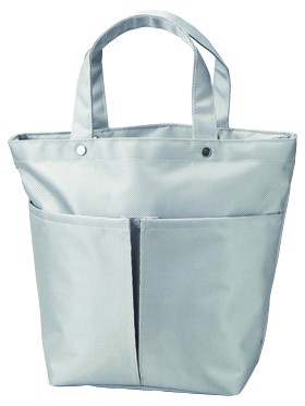 ランチトートバッグ お弁当バッグ ポケット付き 保冷 シンプル 鞄 かばん｜usagi-shop｜02