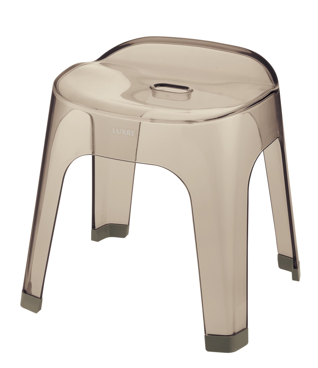 風呂椅子 35cm 座高 高さ 腰掛け バスチェア バススツール 透明 クリア