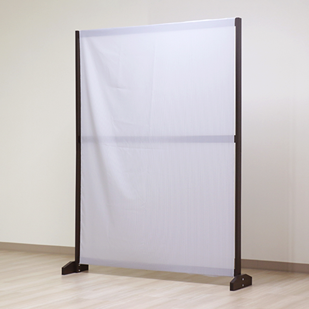 友澤木工 パーテーション 採光 木製 フレーム 布貼り 取り外せる