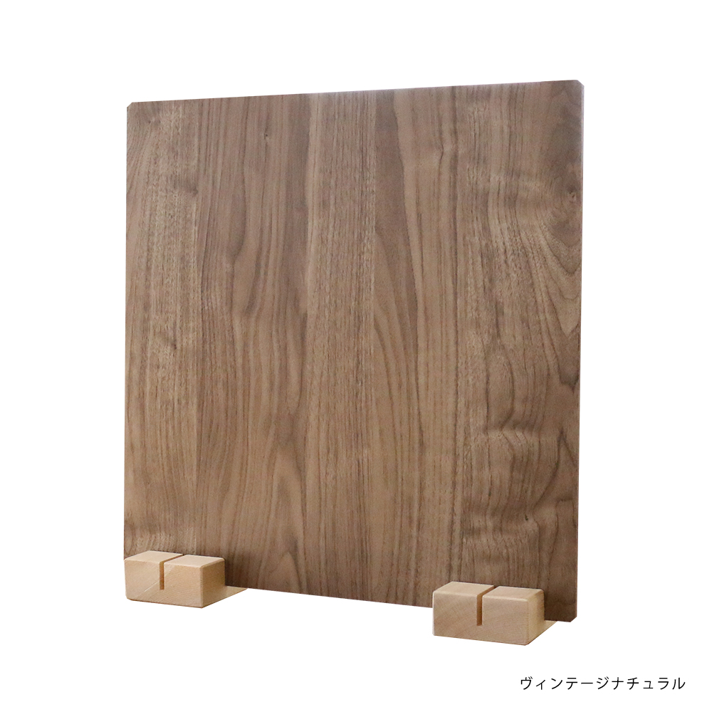 木製　衝立　コンパクトサイズ かんたん組立 木製パーテーション 1枚セット ホワイト ホワイト 友澤