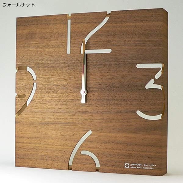 電波時計 壁掛け時計 おしゃれ 木製 インテリア ウッド アート 木目｜usagi-shop｜03