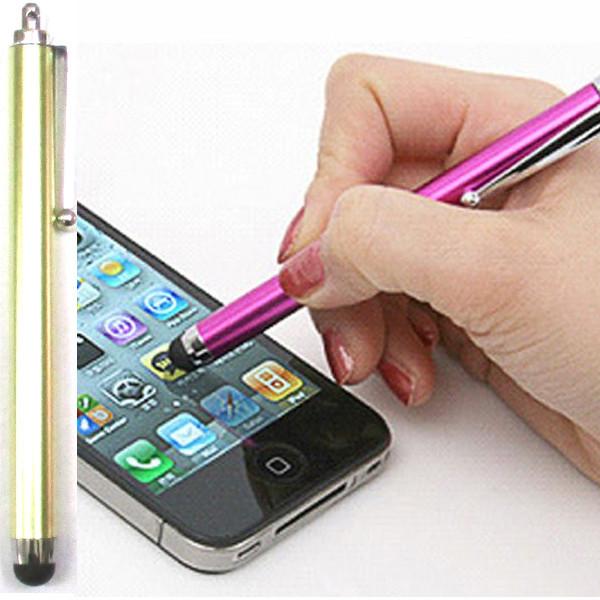 シリコンゴム式 タッチペン 1本 スマートフォン シルバークリップ ipad Air2 iphone Xperia Galaxy | ブランド登録なし | 01