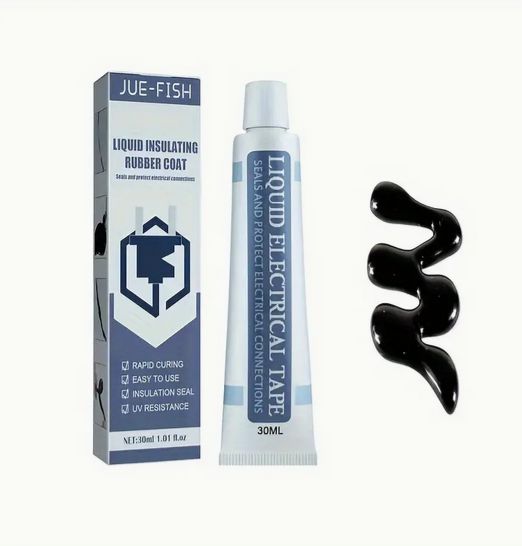 30ml 液体絶縁テープ修理ゴム リキッドゴム 電線ケーブルコート (T51) |  | 01
