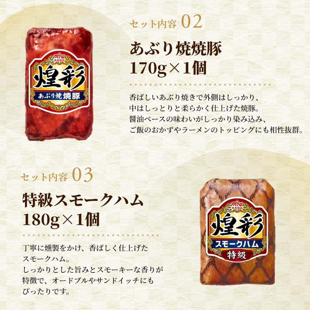 丸大食品 クーポン配布中 お中元 ギフト 2025 煌彩ハムギフト 4