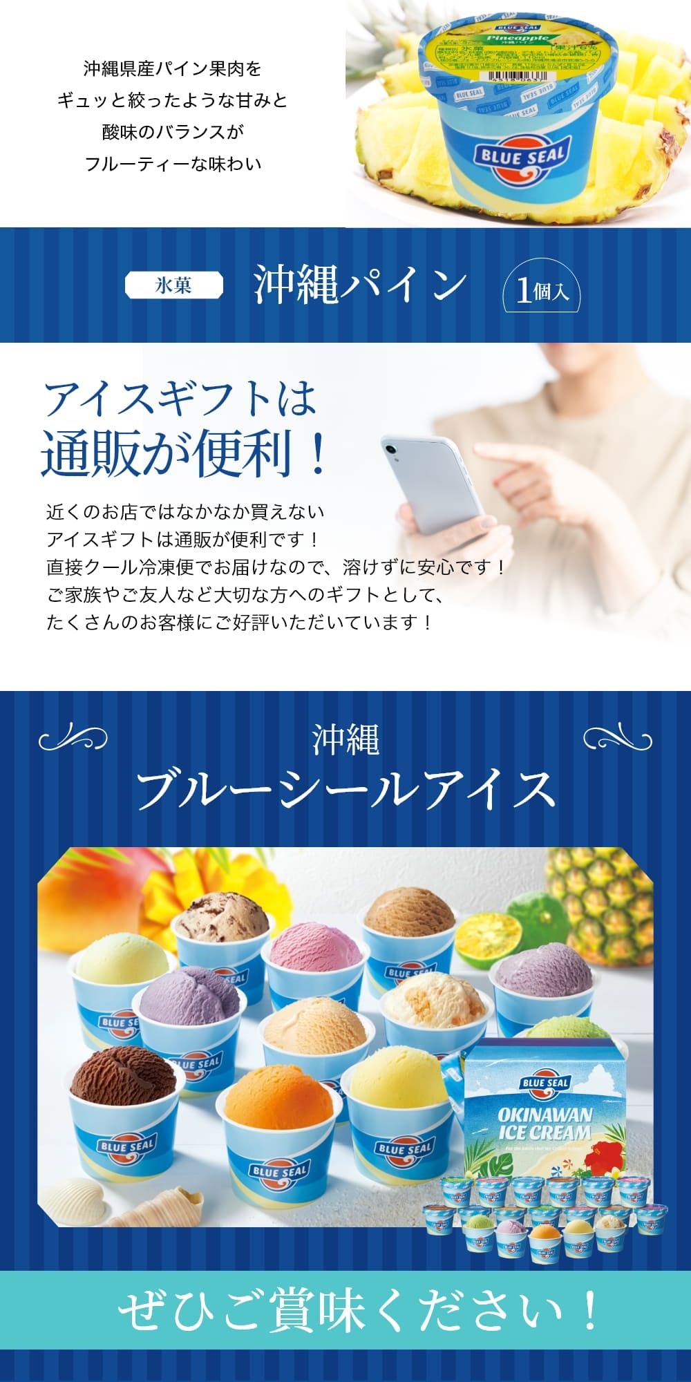 ブルーシール（BLUE SEAL） お歳暮 ギフト 2025 沖縄 ブルーシール