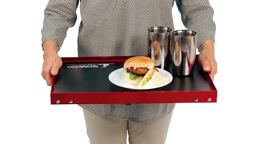テーブル トレー アウトドア キャンプ BBQ バーベキュー キャプテン