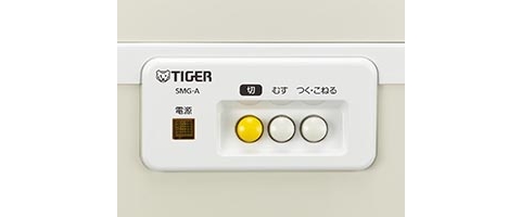 タイガー魔法瓶 餅つき機 力じまん 2升用 ミルキーホワイト SMG-A361