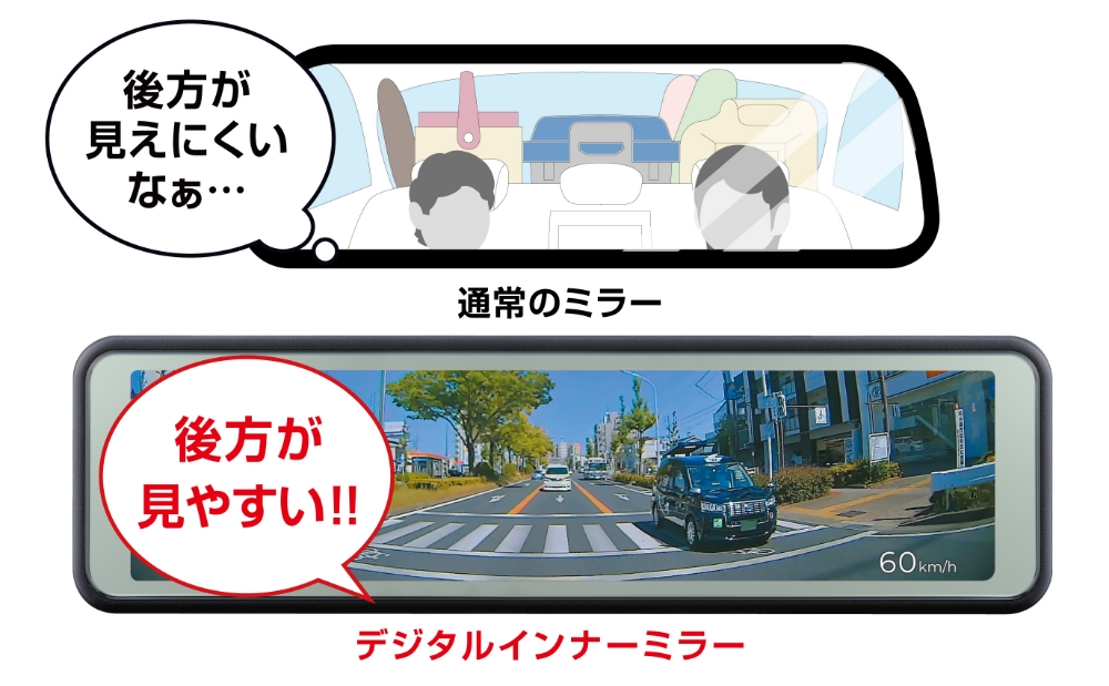 コムテック（Comtec） ドライブレコーダー ZDR048 ドライブレコーダー