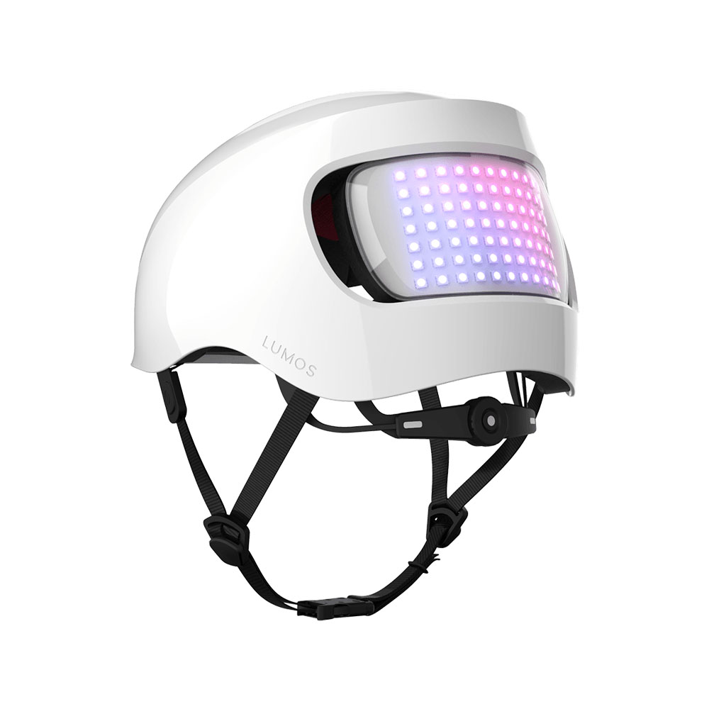 自転車用 ヘルメット スケボー ヘッドライト ウインカー LED LUMOS Matrix 自転車 スケボー ヘルメット 56-61cm